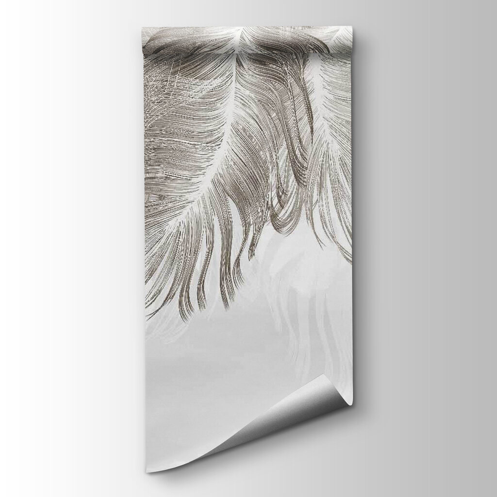 Delicate feathers in soft hues Delicate feathers in soft hues