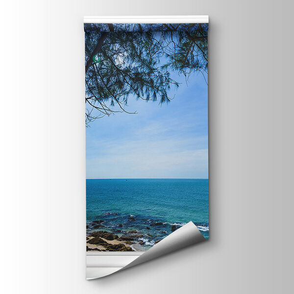 Window with a view of the ocean Window with a view of the ocean