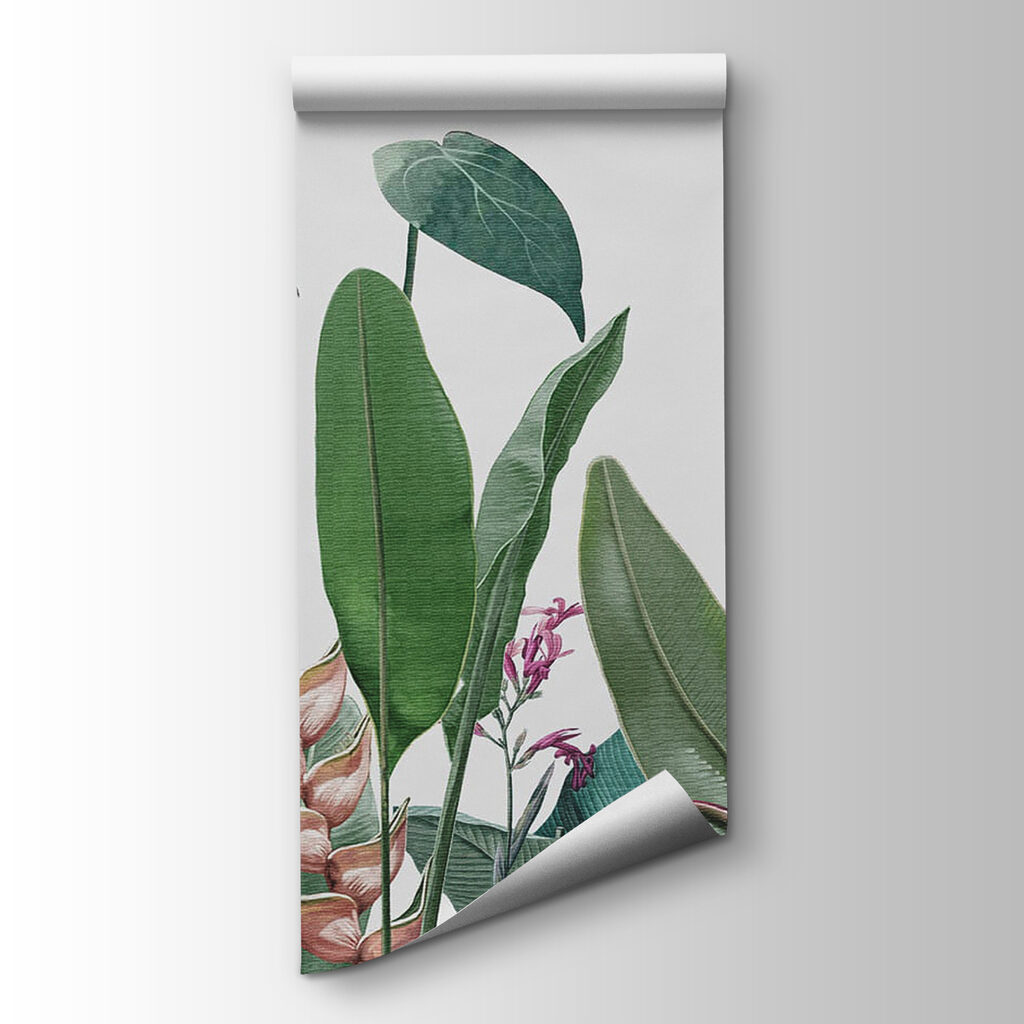 Lush greenery in vibrant colors