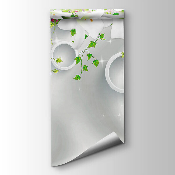 White flowers and rings