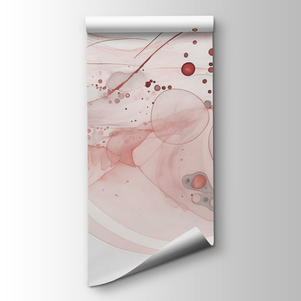 Flowing colors in soft harmony