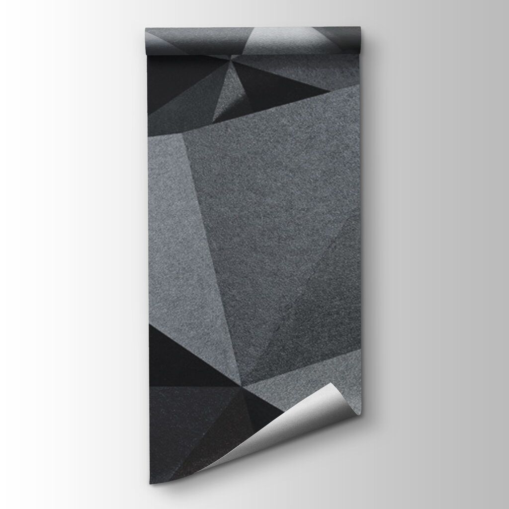 Group of black and grey triangles