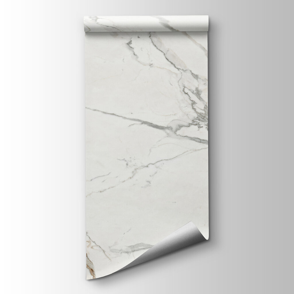 White marble with gray veins White marble with gray veins