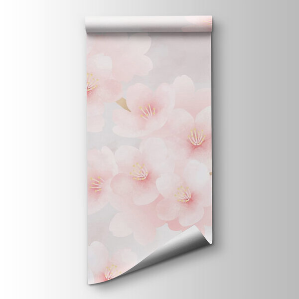 Delicate blossoms in soft hues