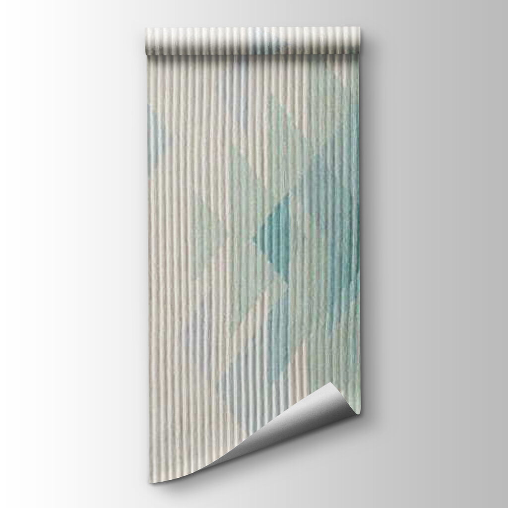 Abstract waves in soft tones