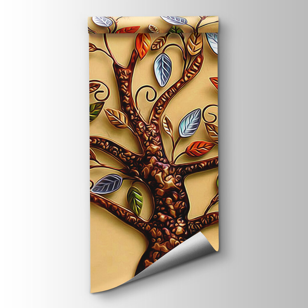 Tree with colorful leaves on it Tree with colorful leaves on it