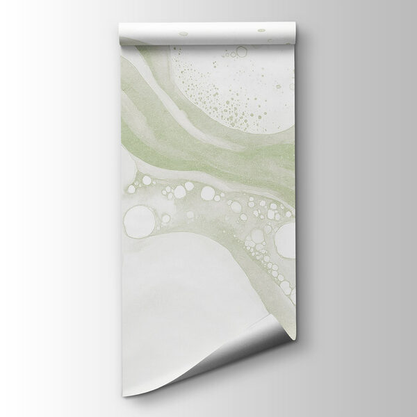 White and green paint