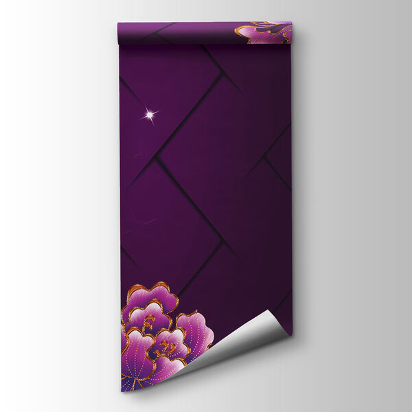 Floral elegance on a deep backdrop