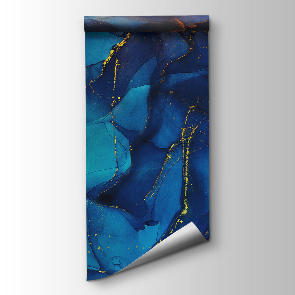 Azure Depths with Fleeting Sparkles Azure Depths with Fleeting Sparkles