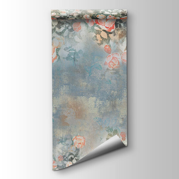 Painting of flowers and leaves Painting of flowers and leaves