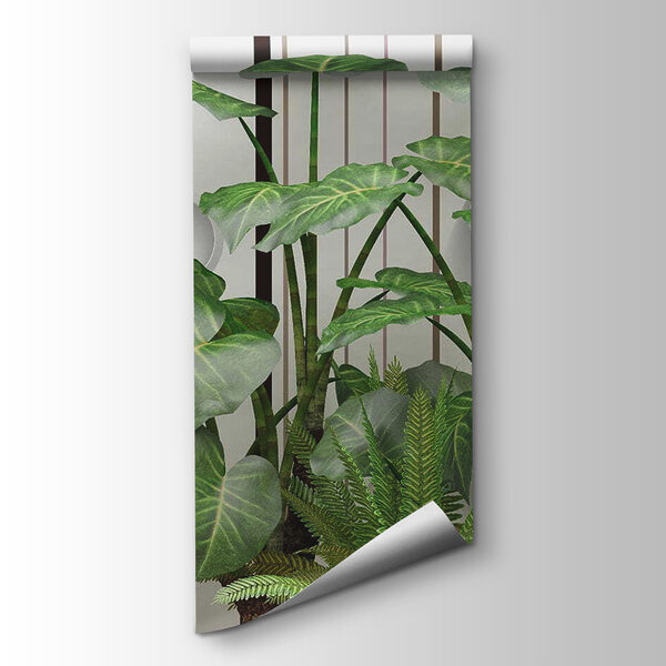 Plant with green leaves