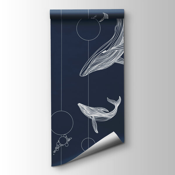 Group of whales and bubbles Group of whales and bubbles