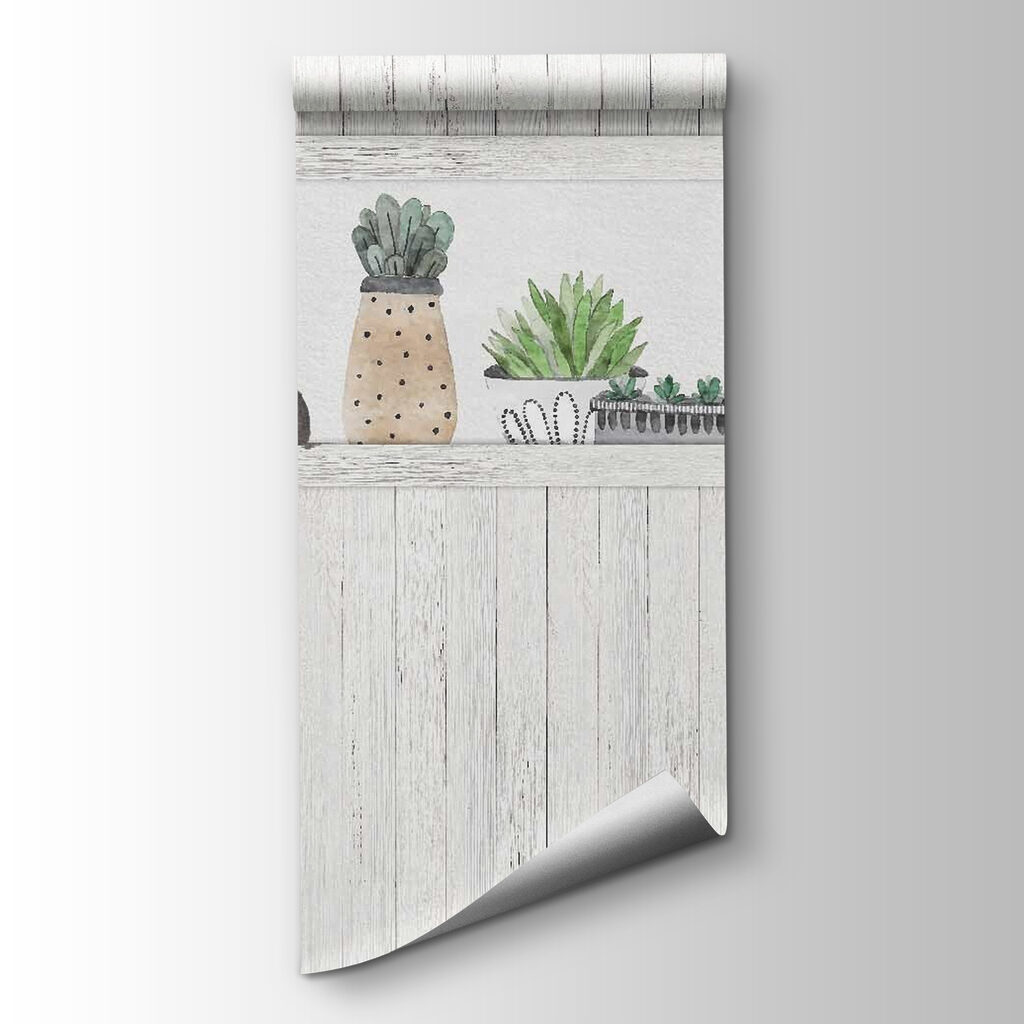 Row of potted plants Row of potted plants