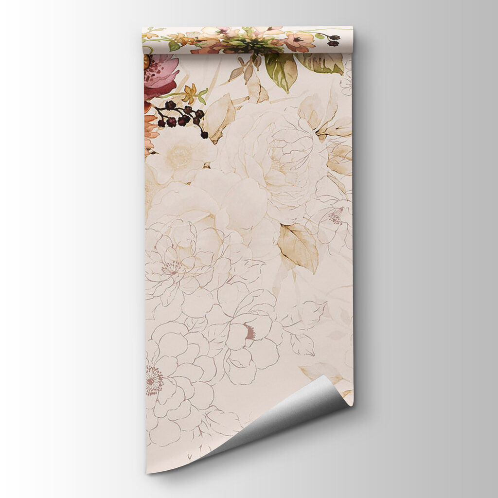 Delicate blooms in soft hues