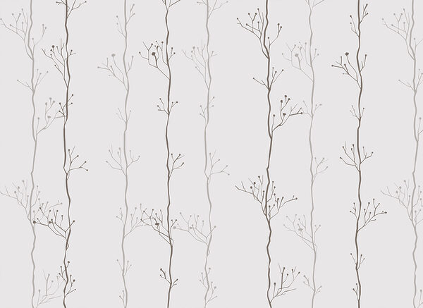 Pattern of branches on a white background
