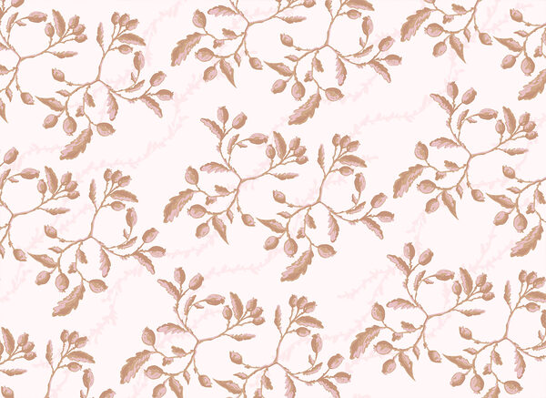 Pattern of leaves and berries Pattern of leaves and berries