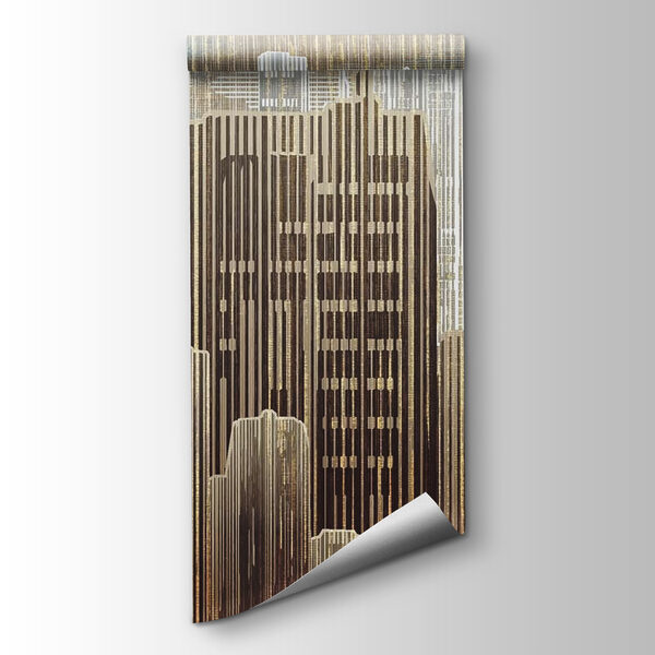 City skyline with many tall buildings City skyline with many tall buildings