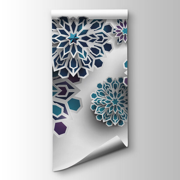 Group of blue and white flowers Group of blue and white flowers