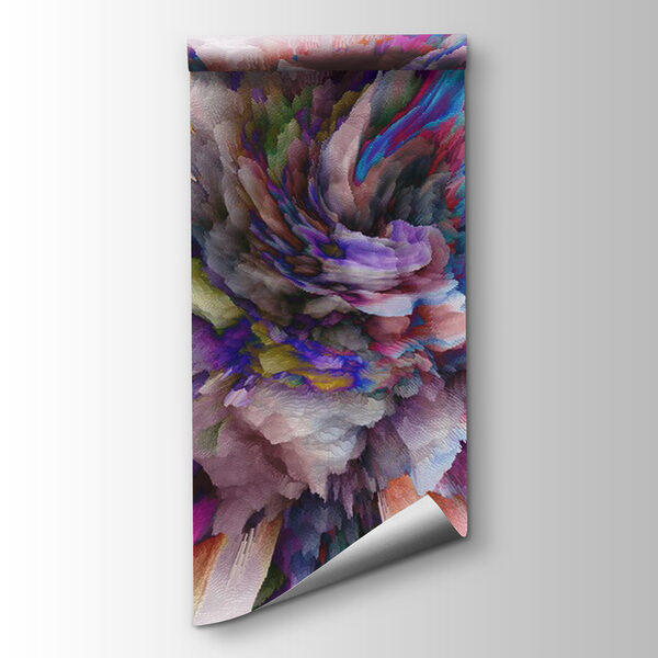 Colorful explosion of paint Colorful explosion of paint