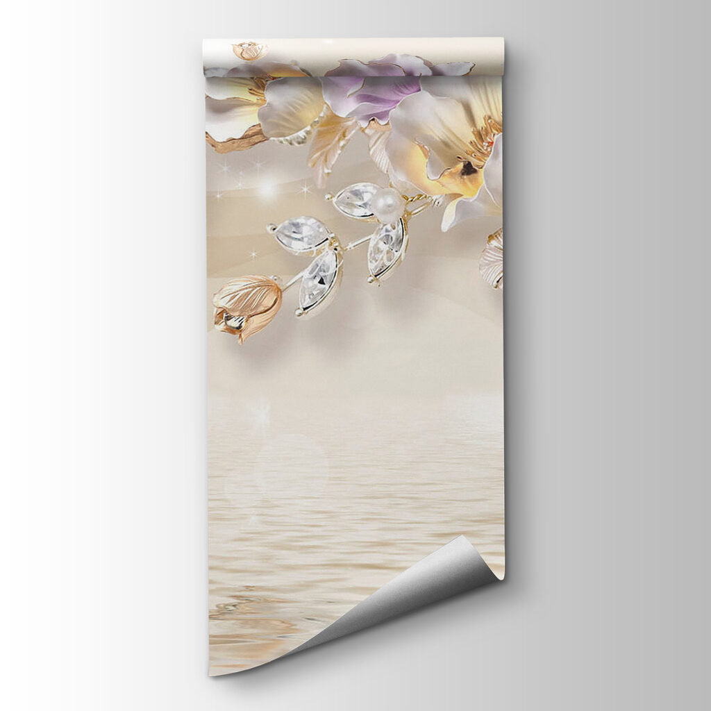 Delicate blossoms on tranquil waters Delicate blossoms on tranquil waters