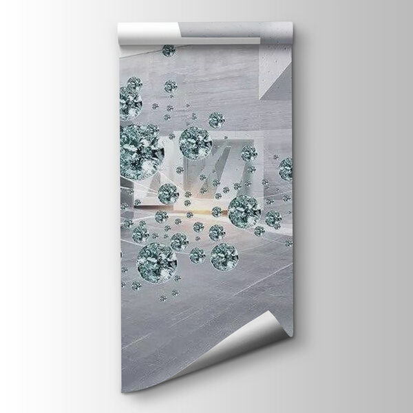 Large diamond cluster in a room Large diamond cluster in a room