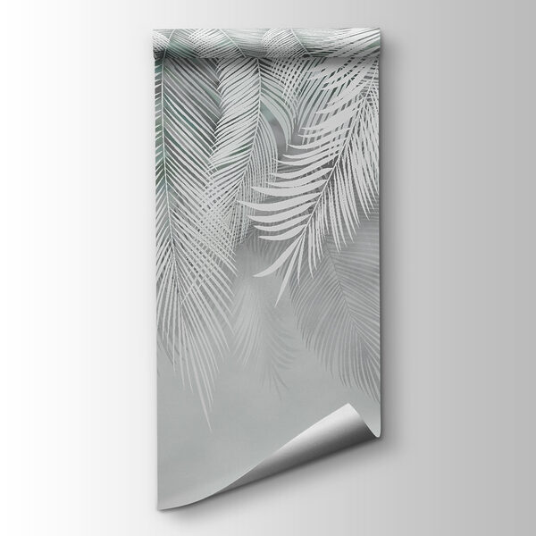 White leaves on a white background White leaves on a white background