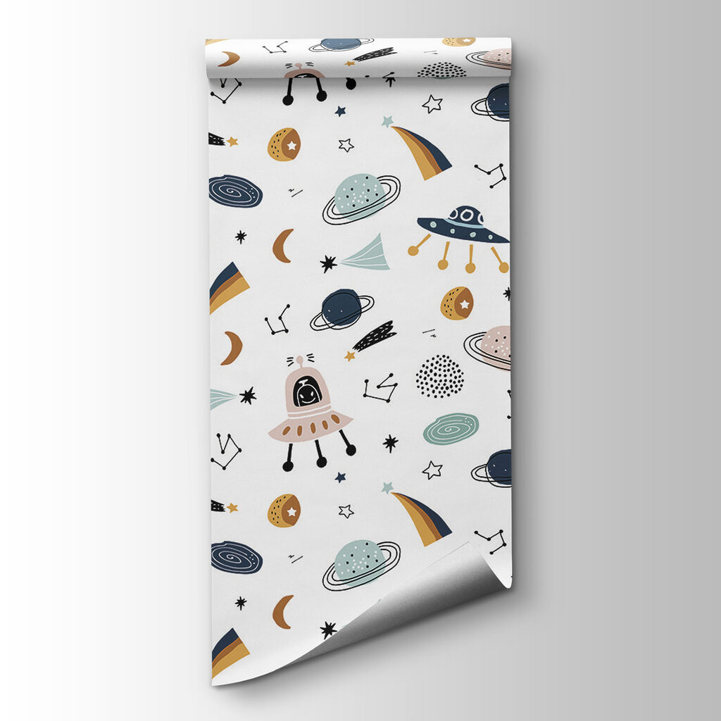 Pattern of cartoon objects Pattern of cartoon objects