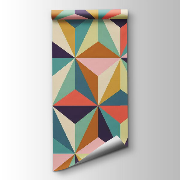 Pattern of colorful triangles Pattern of colorful triangles