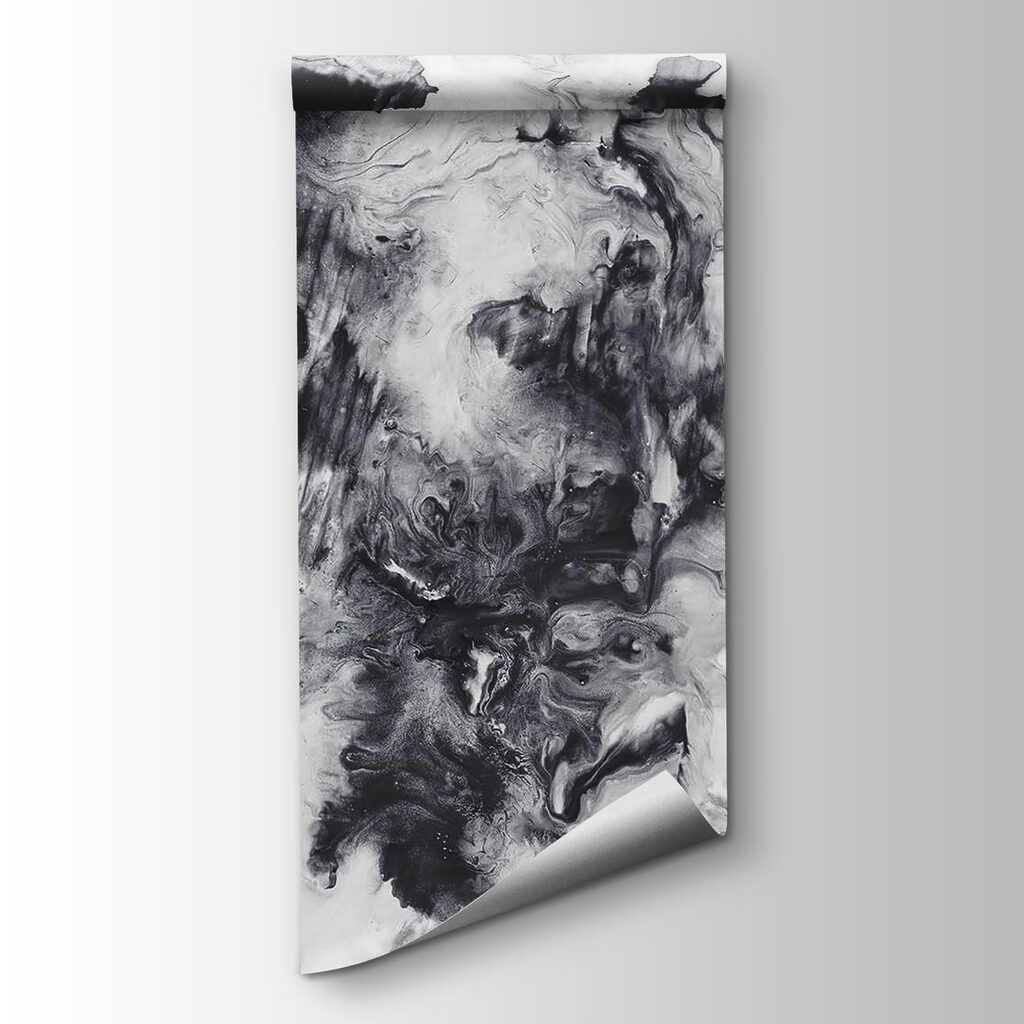 Black and white painting