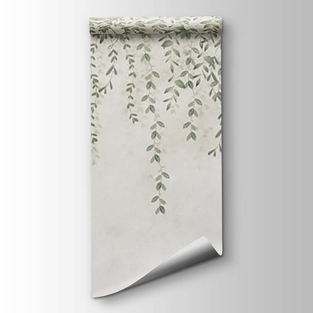 Painting of a vine with leaves Painting of a vine with leaves