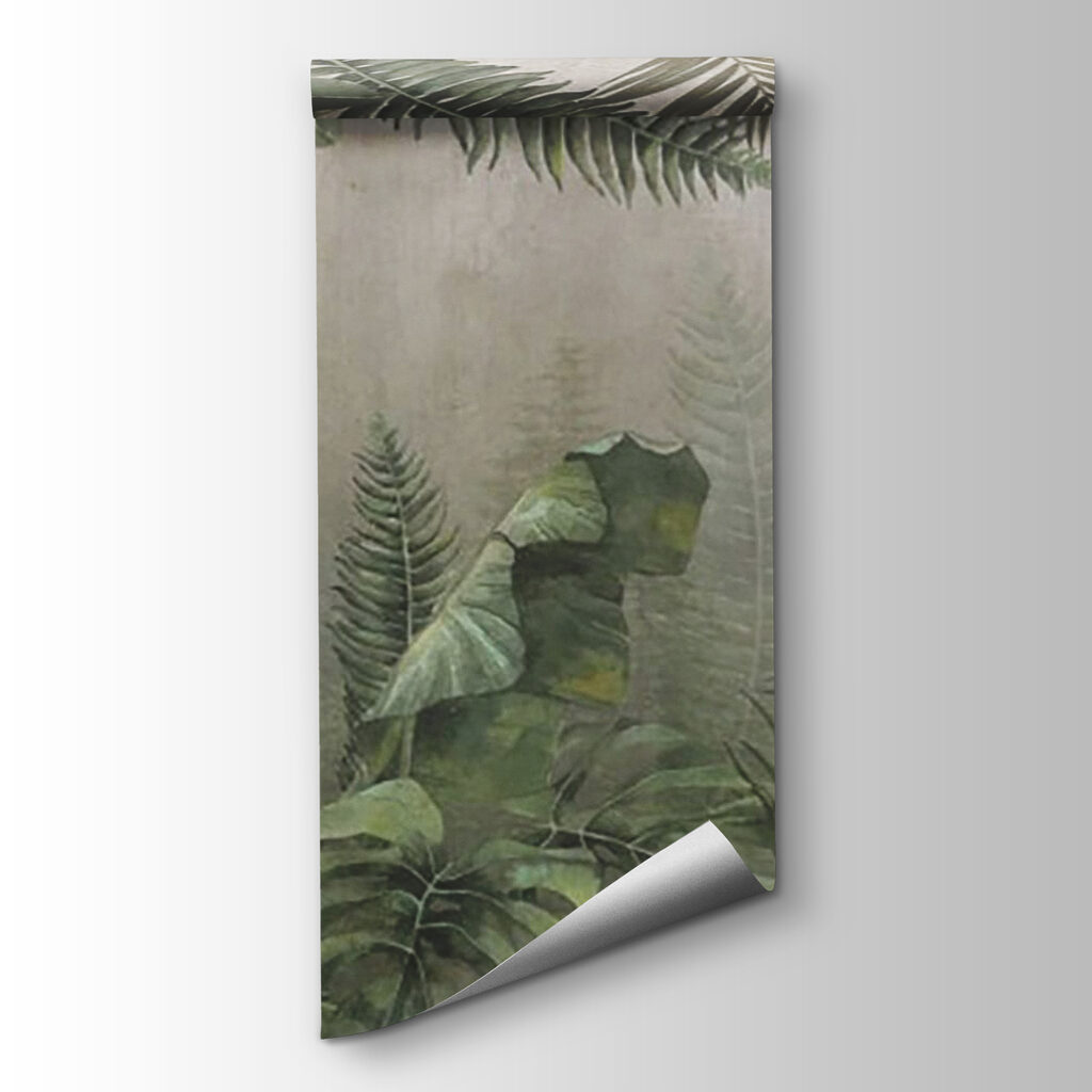 Painting of a forest