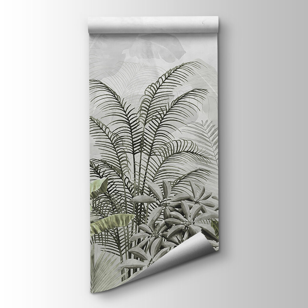 A wallpaper with plants
