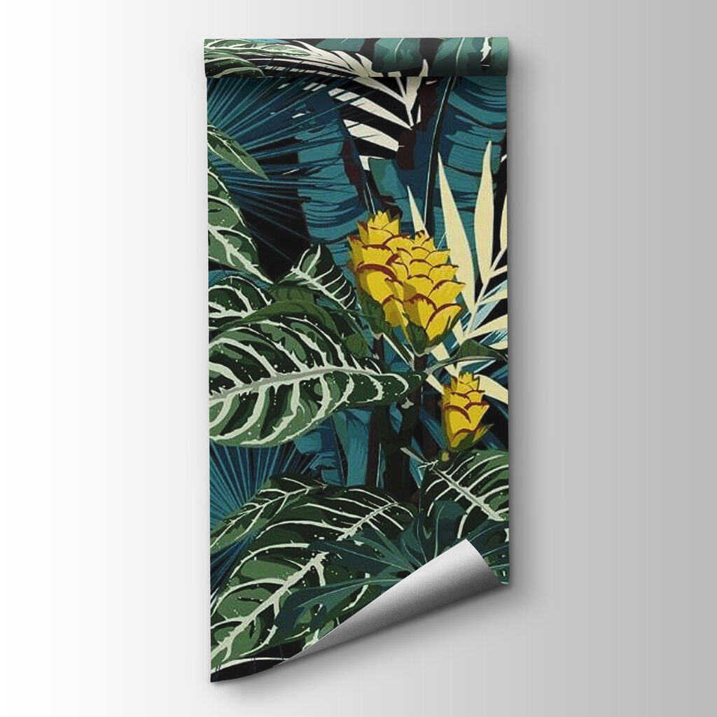 Pattern of tropical plants Pattern of tropical plants