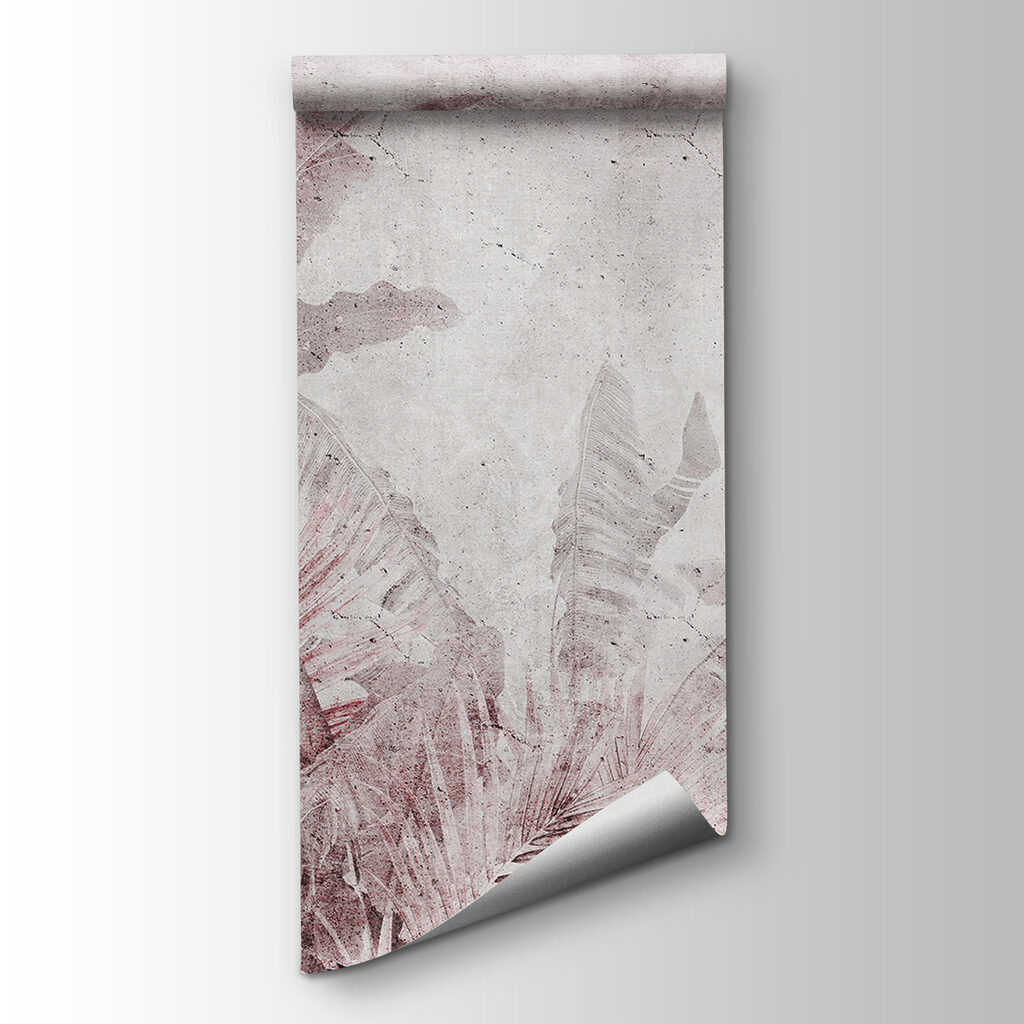 Muted tropical leaf pattern backdrop Muted tropical leaf pattern backdrop