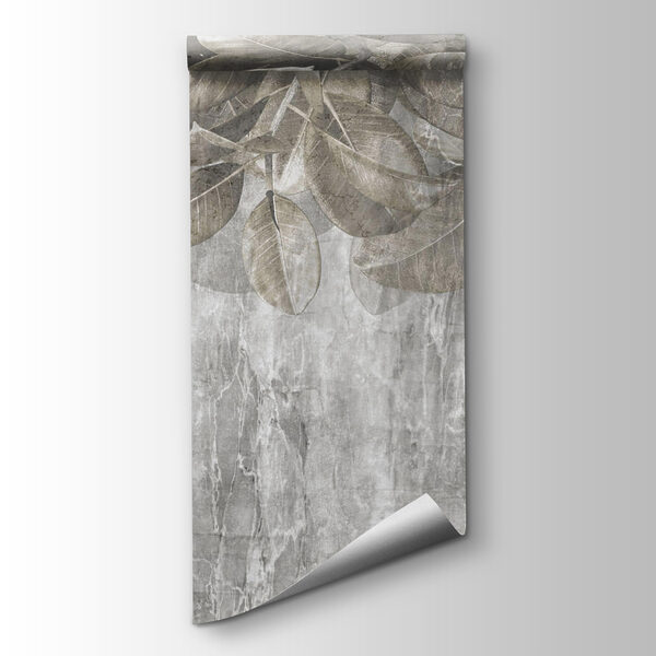 Gentle leaves on textured backdrop Gentle leaves on textured backdrop