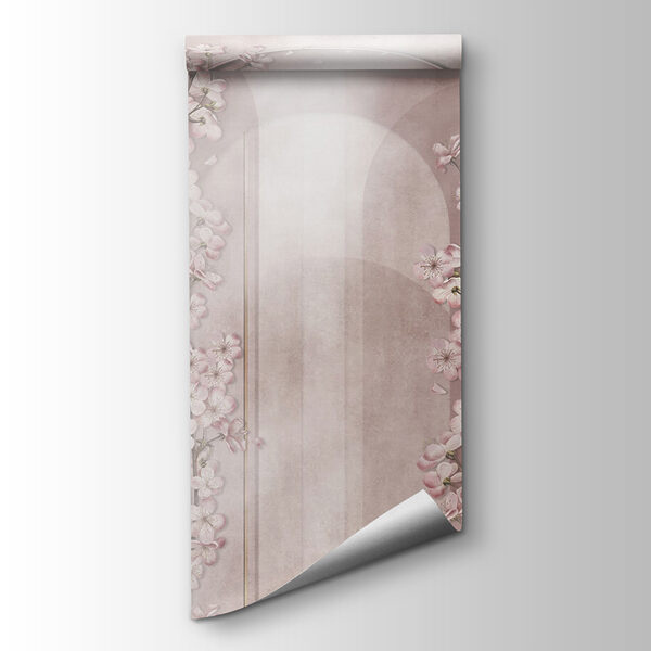 Wallpaper with flowers