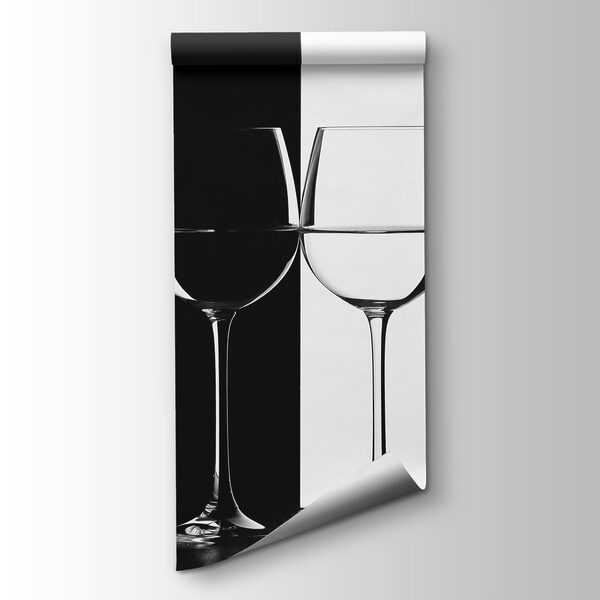 Two wine glasses with water in them Two wine glasses with water in them