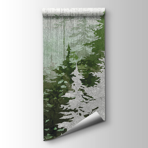 Group of trees in a forest