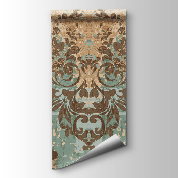 Intricate patterns in earthy tones