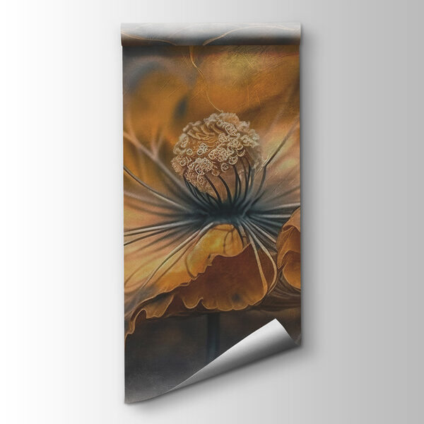 Delicate petals in warm hues