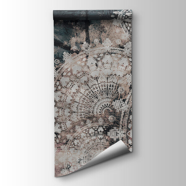 Intricate patterns on a textured surface Intricate patterns on a textured surface