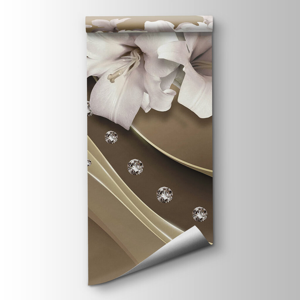 Elegant flowers with sparkling accents