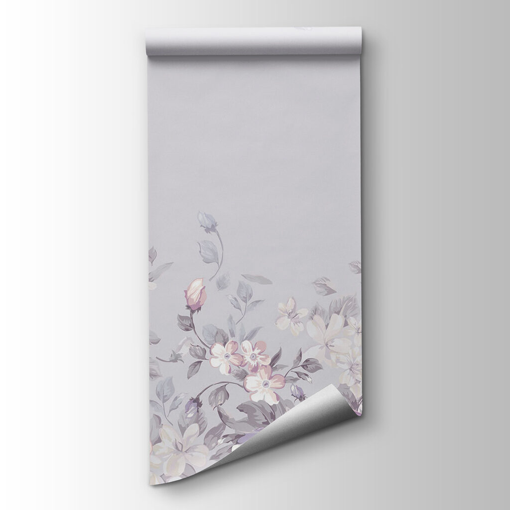 Floral pattern with butterflies Floral pattern with butterflies