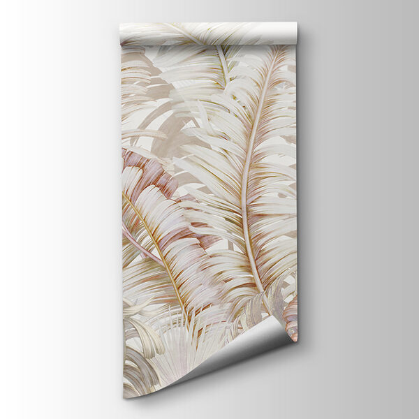 Soft foliage in delicate tones