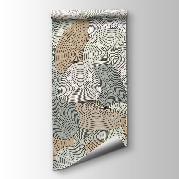 Pattern of spirals and lines Pattern of spirals and lines