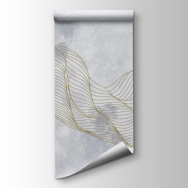 Elegant waves on textured background