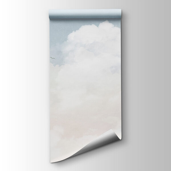 A blue sky with clouds A blue sky with clouds