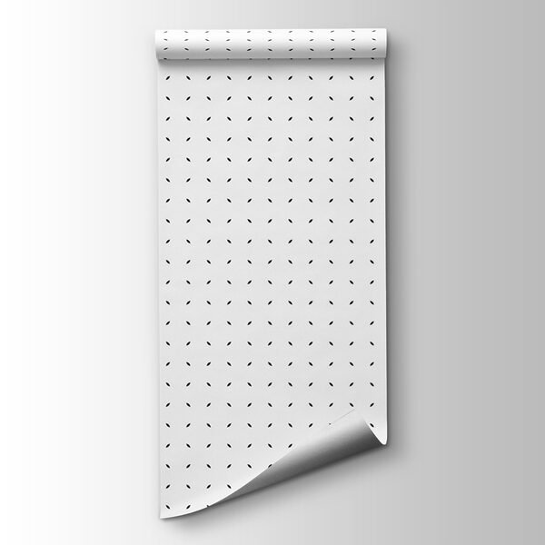 A white background with black dots A white background with black dots