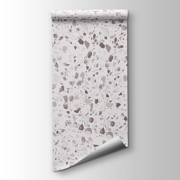 A white and gray speckled surface A white and gray speckled surface