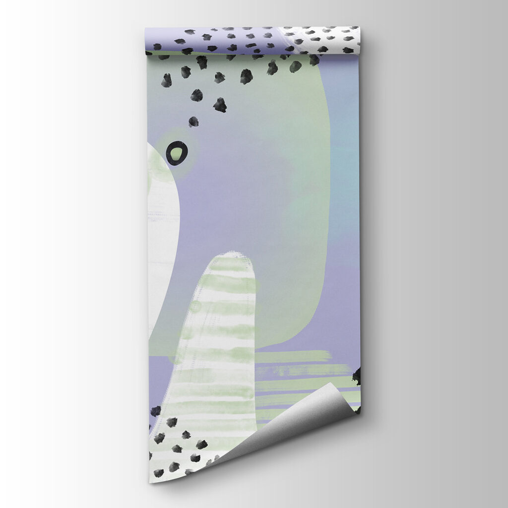 A close up of a painting A close up of a painting